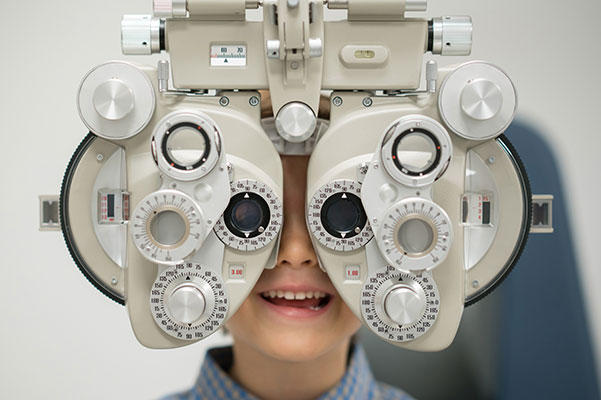 Eye exam at our Eye Care Center in Charlotte, NC
