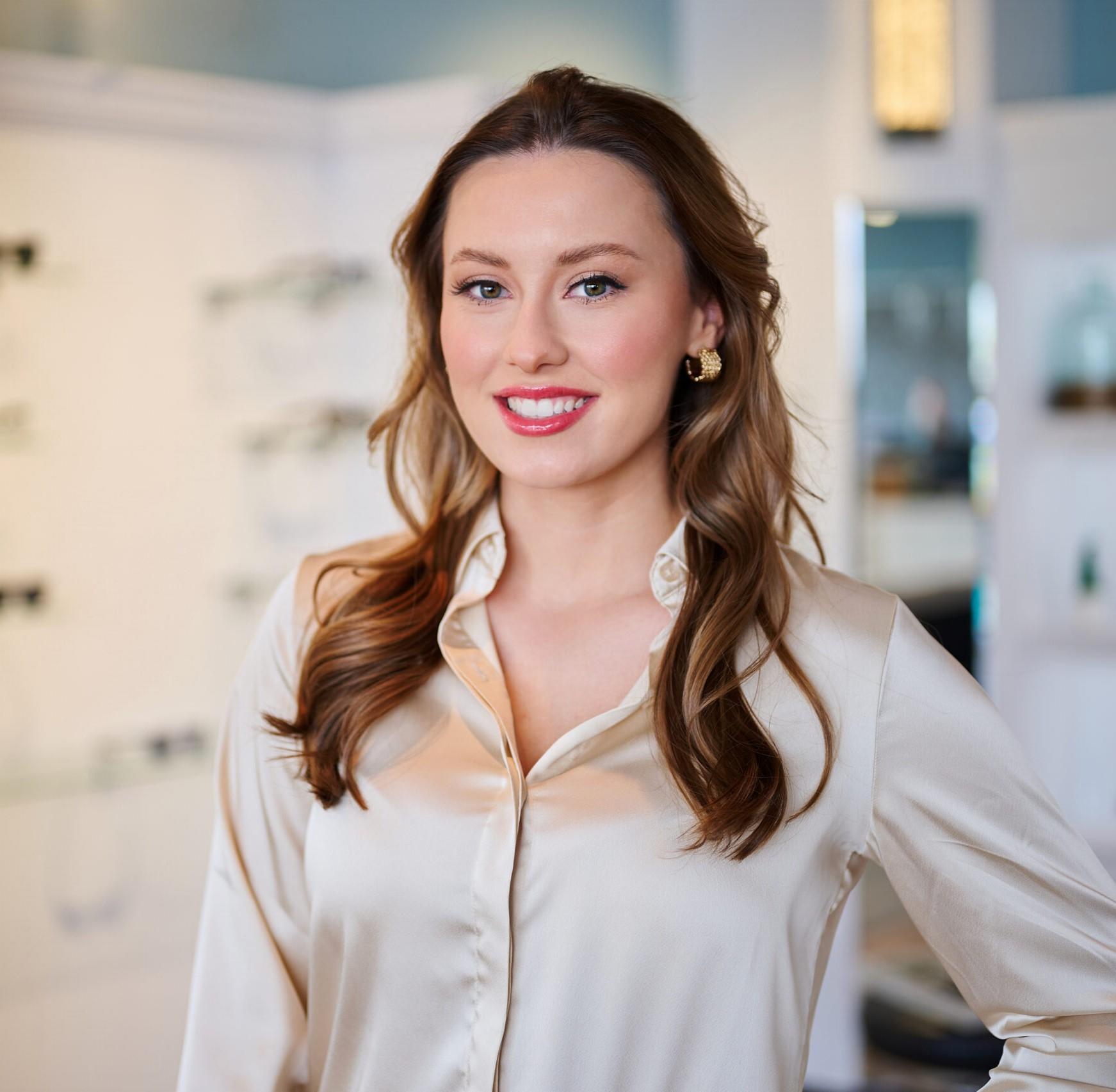 Dr. Sydney, the best optometrist near me in Dilworth, Charlotte, NC.