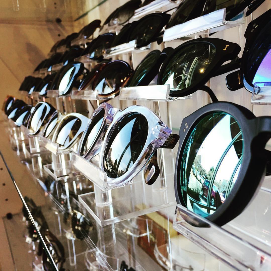 Stylish eyewear from our boutique eye care center in Charlotte near Huntersville, NC.